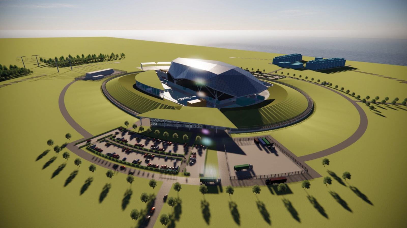 Rolls-Royce SMR power station visualisation