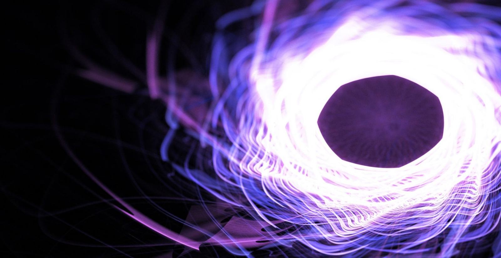 Abstract ring of light